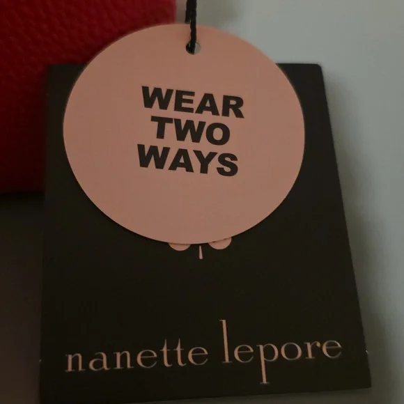 NANETTE LEPORE NWT Shellie Cherry Red Crossbody Bag - Picture 5 of 12